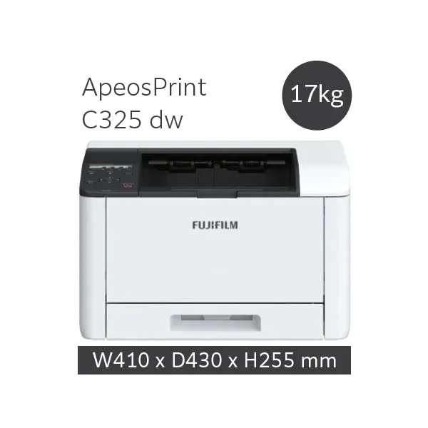 [NEW] FUJIFILM ApeosPrint C325 dw A4 Colour Laser Wireless Printer | Print | 31ppm | Local delivery & warranty