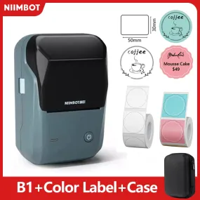 Niimbot B1 Portable Label Printer