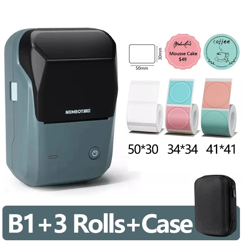 Niimbot B1 Portable Label Printer