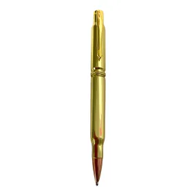 Polished Brass Hand Made Gun Cartridge Pen