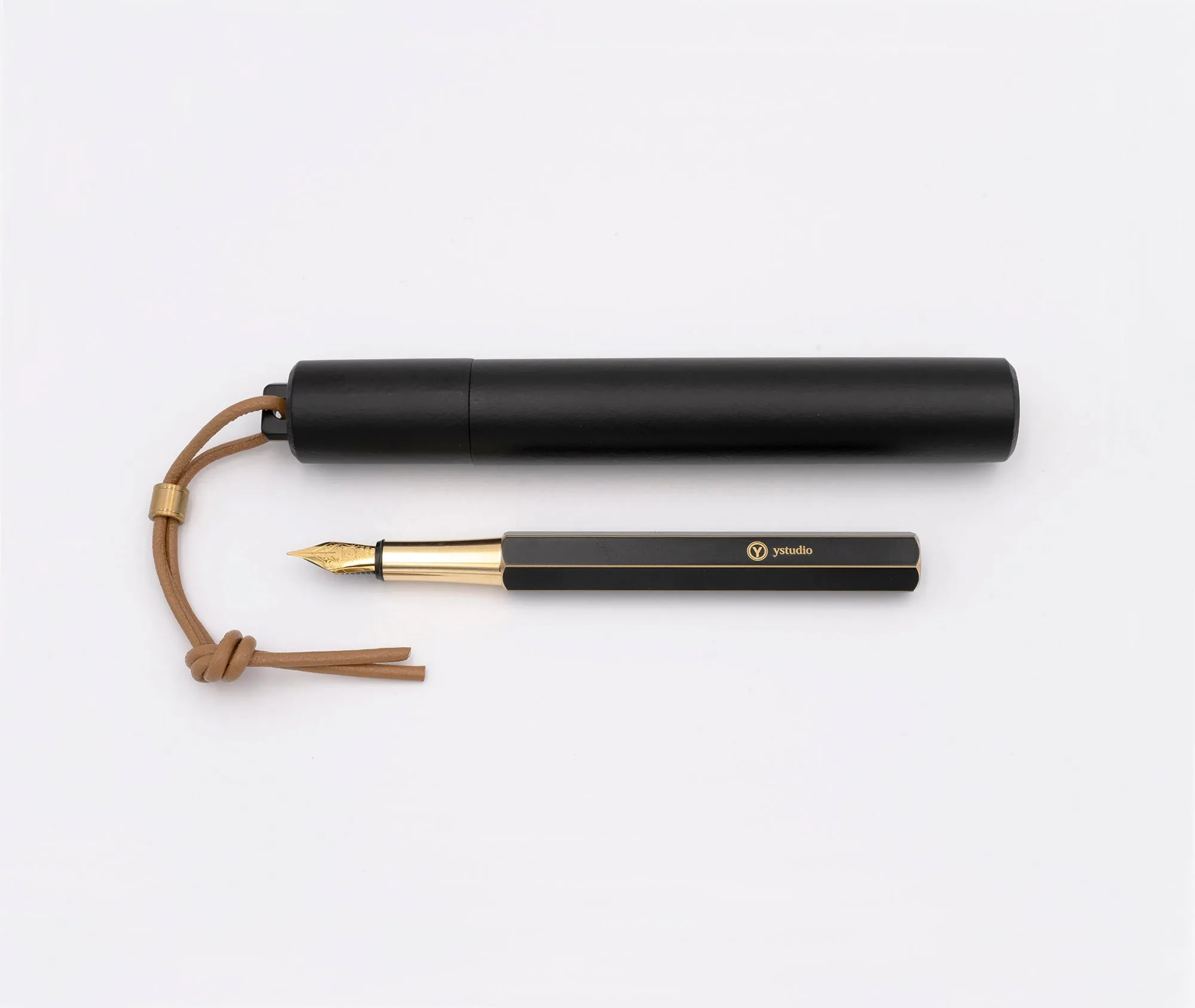 Portable Fountain Pen - 'Brassing'