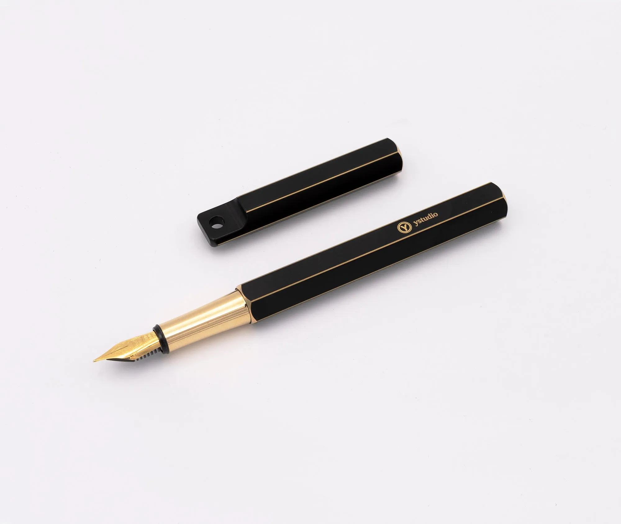 Portable Fountain Pen - 'Brassing'