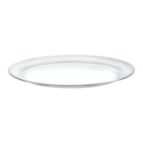 Premium Heavy Weight Plastic Ridged Oval Servingware<br/>Size Options: 11inchx16inch Bowl, 14inchx21inch Serving Tray and 18inchx14.5 Serving Tray