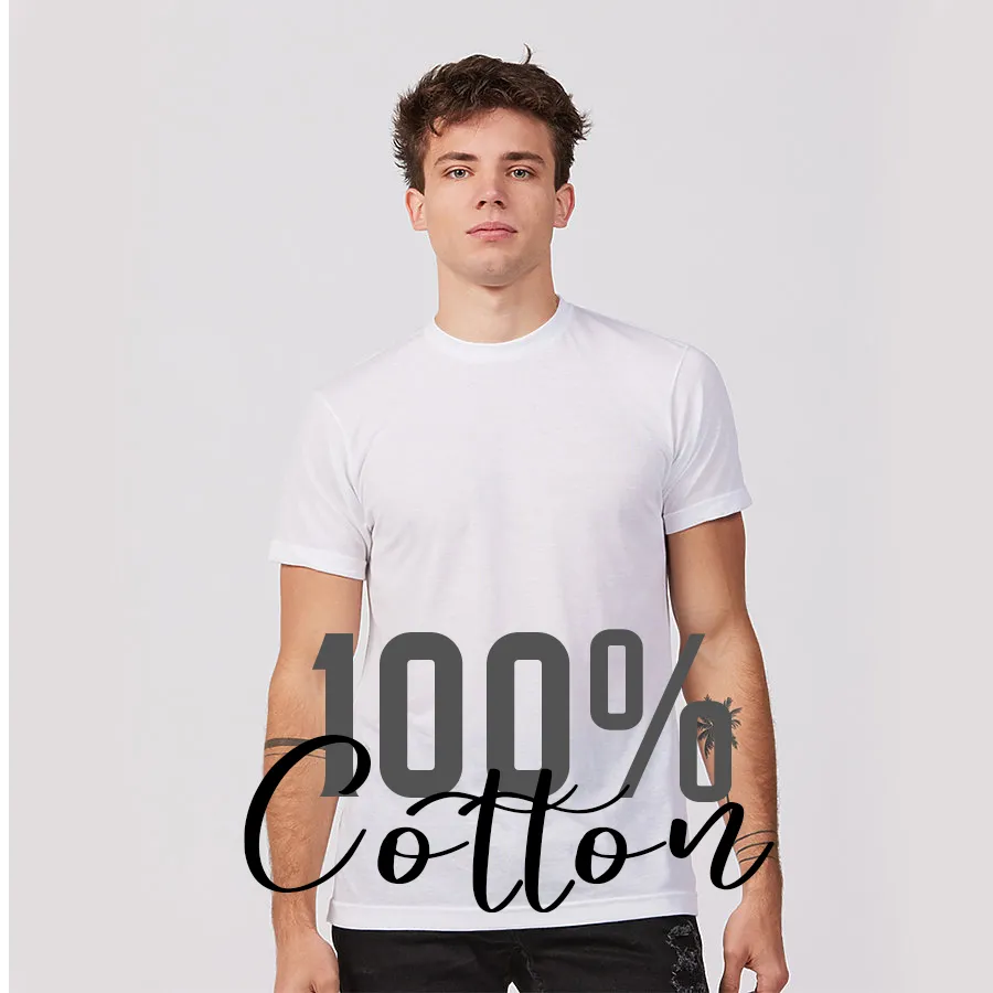 Ring- Spun 100% cotton T Shirt (Vinyl)