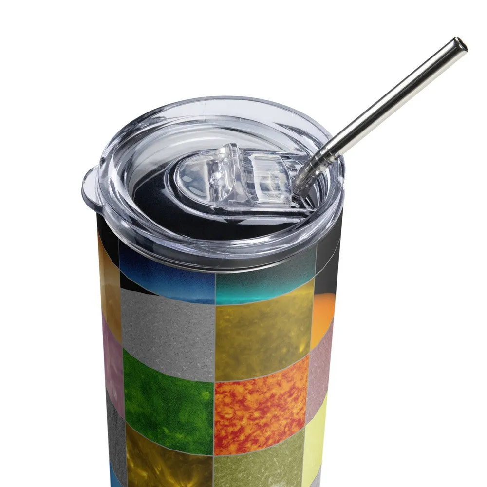 SDO Patchwork Sun Stainless Steel Tumbler