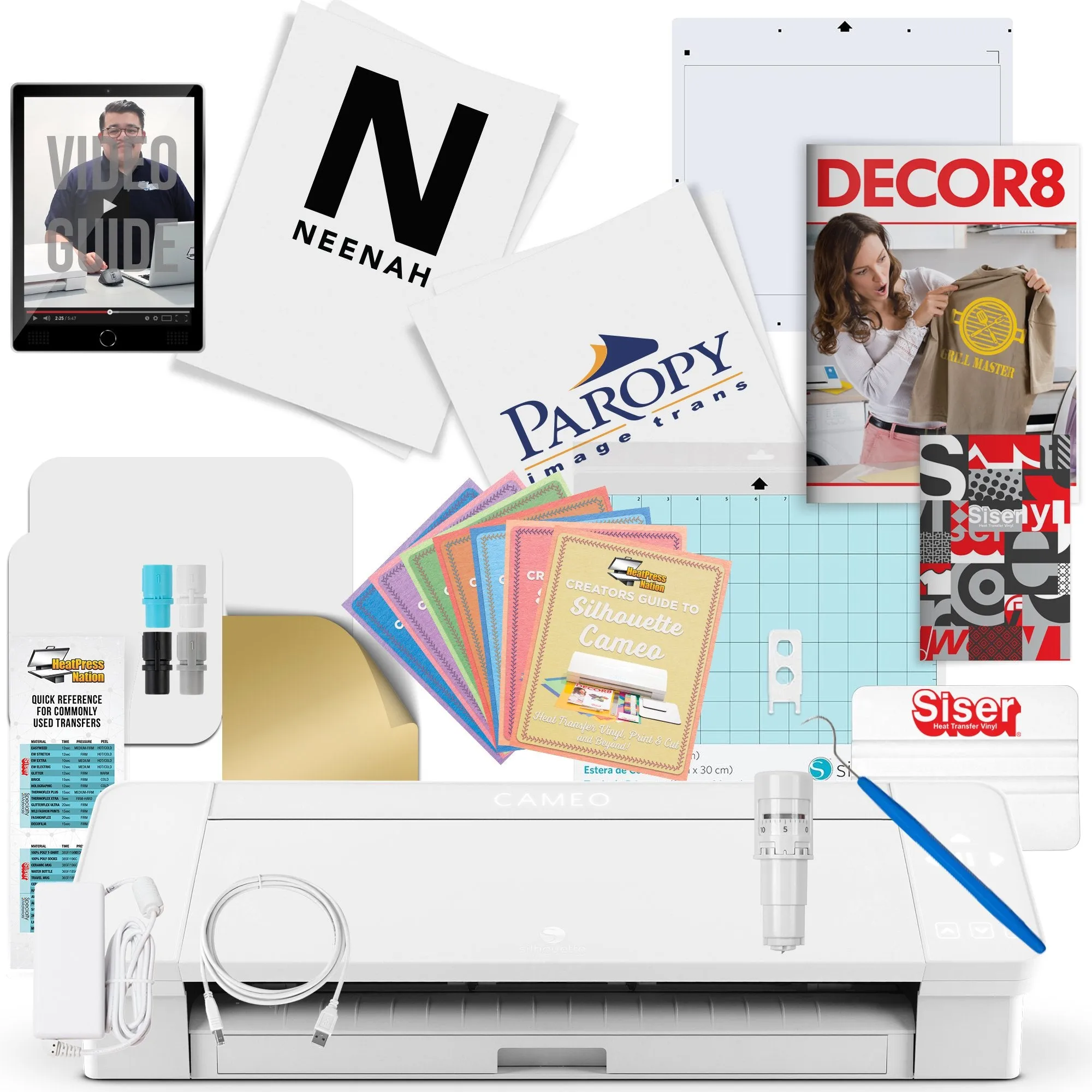 Silhouette Cameo 4 Heat Transfer Paper Bundle