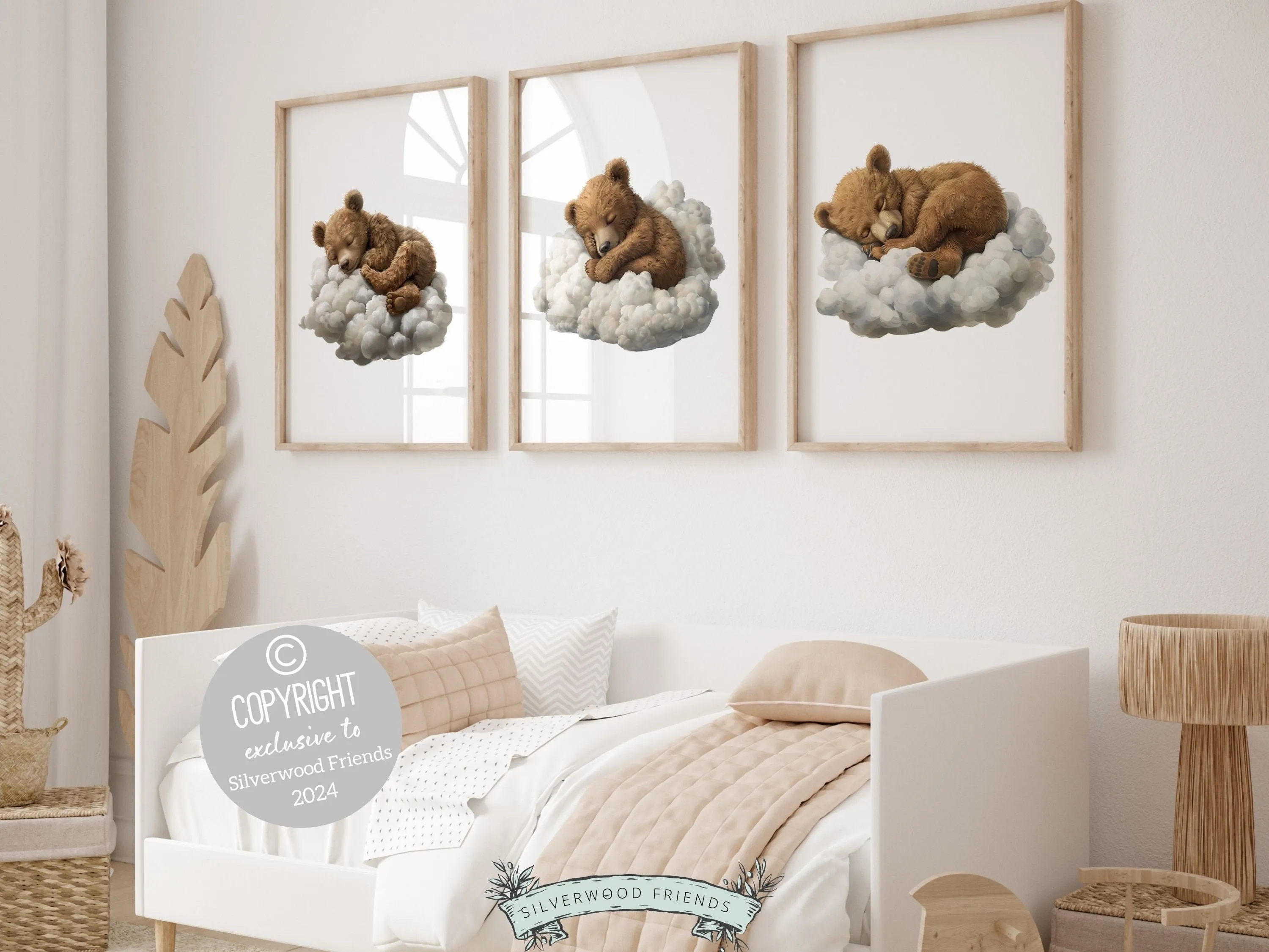 Sleeping Bear Nursery Prints