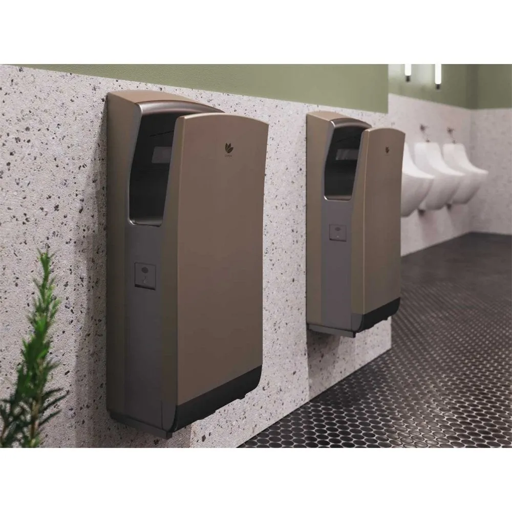 SteelForce Stainless Steel Hands In Hand Dryer with HEPA filter