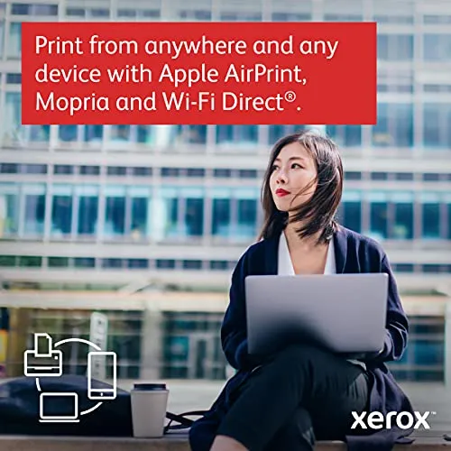 Xerox B230/DNI Monochrome Printer, Black and White Laser, Wireless