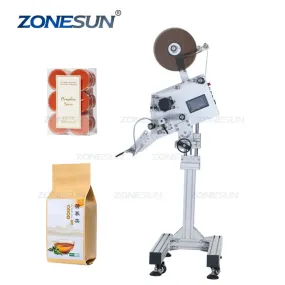 ZS-TB170 Automatic Top Side Book Flat Boxes Plastic Pouch Bag Labeling Machines